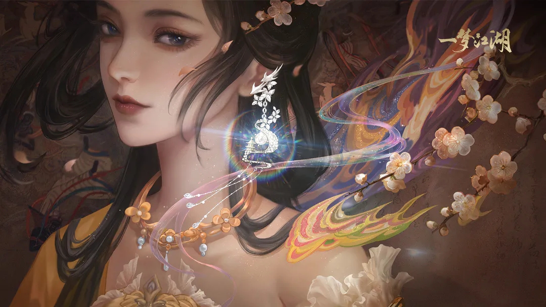杏花微雨嬛见你《一梦江湖》X 甄嬛传联动即将来袭！